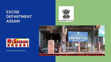 Excise Department Assam Recruitment Mysarkarinaukri En