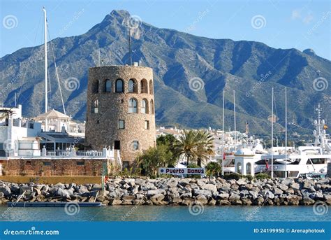 Puerto Banus In Marbella Spain Royalty Free Stock Photo
