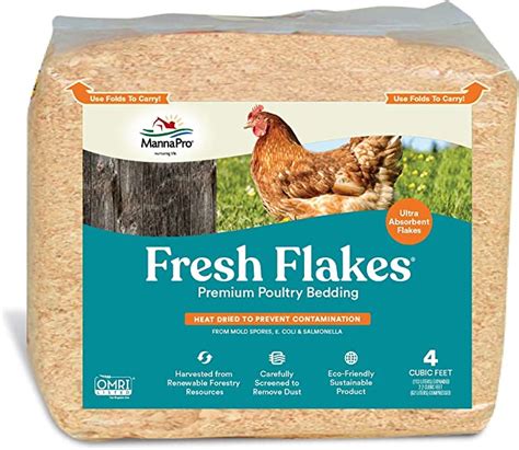 Manna Pro Fresh Flakes Chicken Coop Bedding Pine
