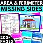 Find Missing Side When Given Area Worksheets