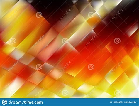 Abstract Black Red And Yellow Geometric Background Vector Eps Stock