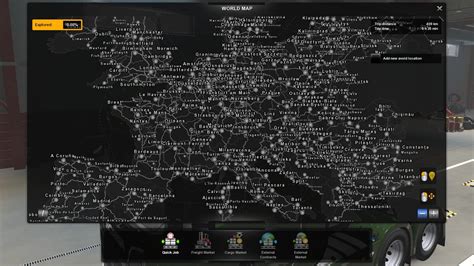 Promods World Map Far Zoom V10 Ets2 Euro Truck Simulator 2 Mods