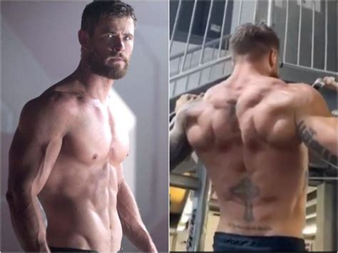 Chris Hemsworths Body Double Wishes The Actor Would Stop Gaining Muscle