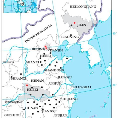 Geographic Distribution Of Botrytis Cinerea Mymonavirus 1 Bcmyv1 In