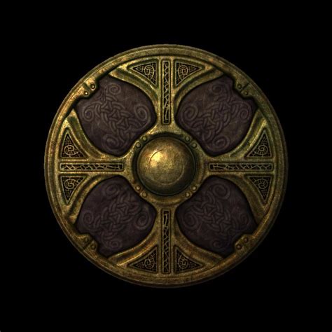 Nordic Dwemer Shield The Elder Scrolls Mods Wiki Fandom