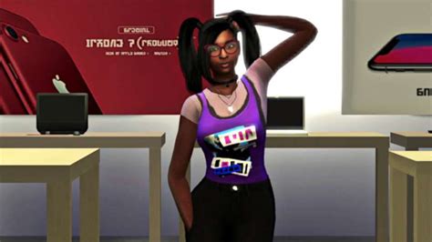 Sims 4 Apple Store Girl Dance Animation Download By S4blackcinema