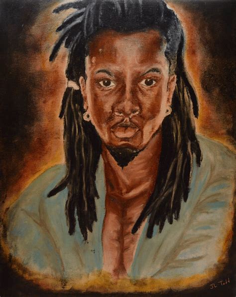 African American Male Painting