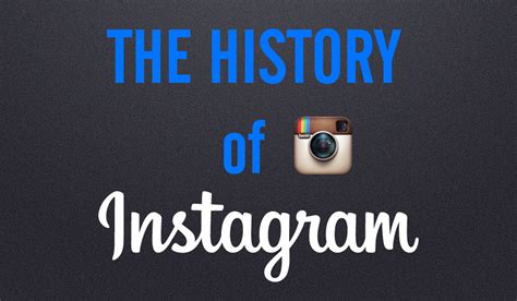 The History Of Instagram The Dashburst Blog