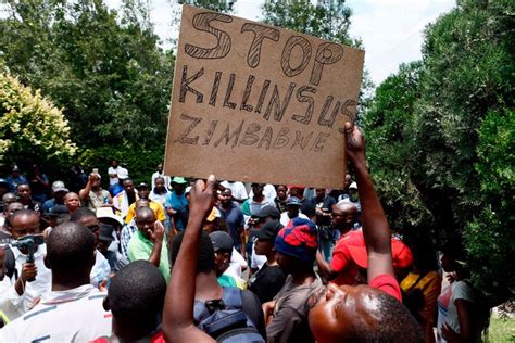 Zimbabwe Government Defends Military Torture Against Protestors Pml Daily