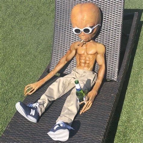Im Chilling Over Here Waiting For The Next Spicy Video Alien