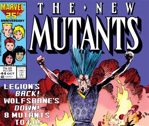 New Mutants 1983 44 Comic Issues Marvel