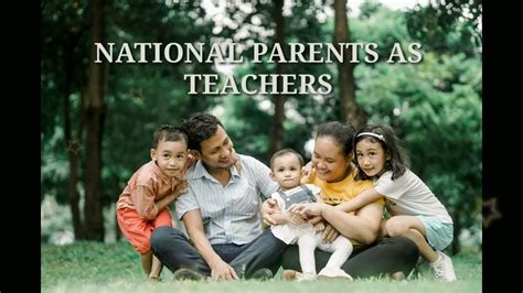 National Parents As Teachers Day November 8 Youtube