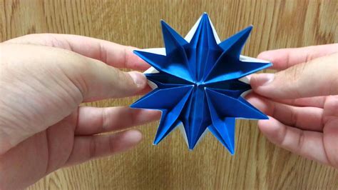 How To Make A Paper Star Origami Origami Online