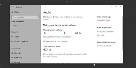 How To Enable Mono Audio On Windows 10