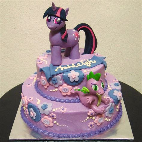 Twilight Sparkle Cake My Little Pony Cake My Little Pony Birthday
