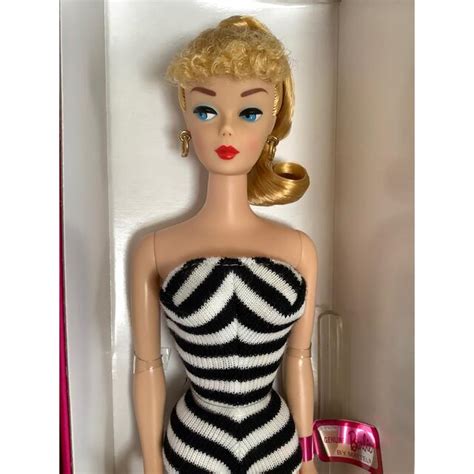 Barbie バービー ビンテージ Black And White Bathing Suitの通販 By Cupcakes ｜バービーならラクマ