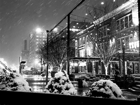 Took This At Work Tonight So Much Beauty In Snow Baltimore Md R
