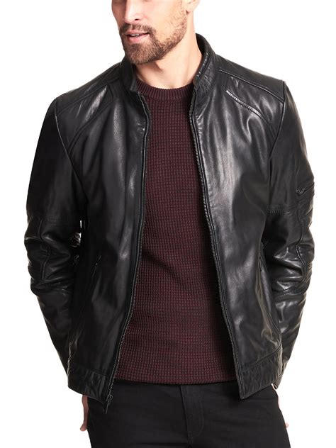 Wilsons Leather Toby Leather Jacket In Black For Men Lyst