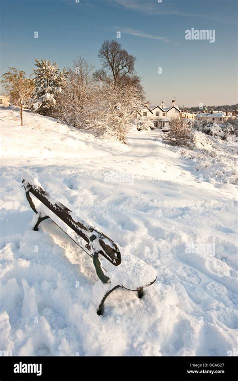 Tunbridge Wells Common In The Snow Stock Photo Alamy