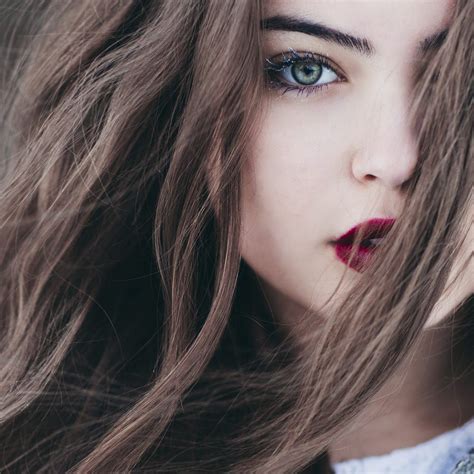 Blue Eyes By Jovana Rikalo On 500px Girl With Green Eyes Brown Hair Blue Eyes Girl Green Eyes