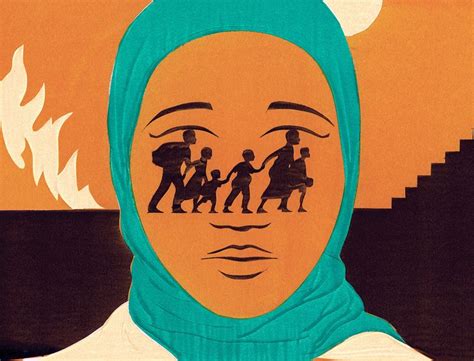 Refugees Path To Work Refugees Art Illustration Art Protest Art