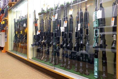 Firearms Aisle Pawn Shop