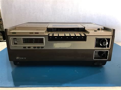 Vintage Sony Betamax X2 Video Cassette Recorder Sl 8600 Ebay