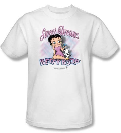 Betty white was married only once and that was with allen ludden. Betty Boop Kids T-shirt Sweet Dreams Youth White Tee Shirt ...