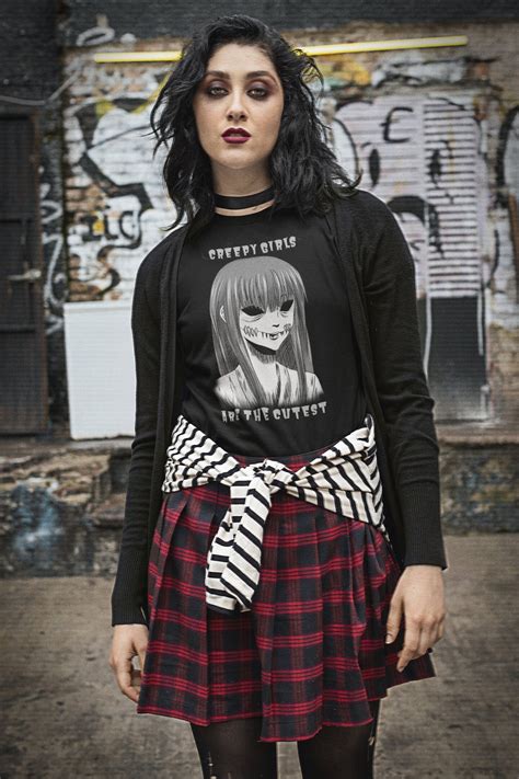 Goth Clothing Alternative Clothes Creepy Shirt Etsy