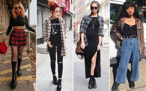 50 best grunge outfits to try how to style 90s grunge fashion 2022
