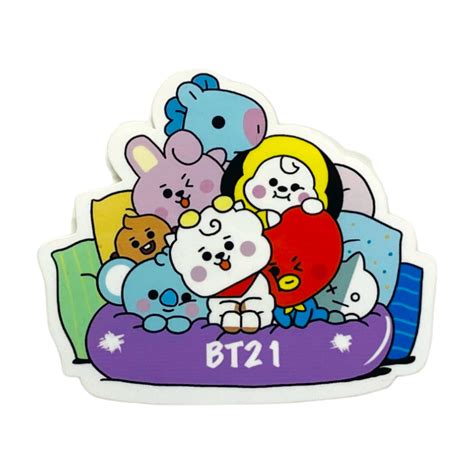 Chỉ từ 0 50 BT21 stickers cute với nhiều mẫu sticker đáng yêu từ BT21