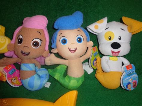 Bubble Guppies Plush Toys Lot Kittypuppygildeemamolly And Musical