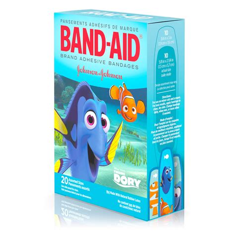 Finding Dory Adhesive Bandages For Kids 20 Ct Band Aid® Brand