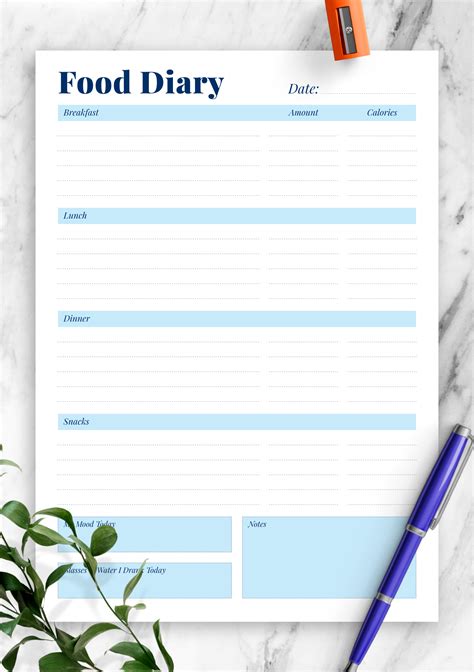 Looking for 30 food log templates doc pdf excel free premium templates? Download Printable Daily food diary PDF