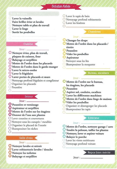 Trucs Et Astuces Pour Sorganiser Au Quotidien Avec Images Planning