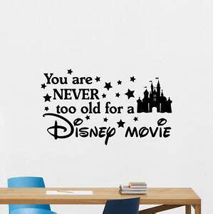 Premium vinyl wall art & removable wall decals for nursery, kids' bedroom & living rooms. Disney Quotes Wall Decal Movie Poster Vinyl Sticker Home Cinema Decor Art 82quo | eBay