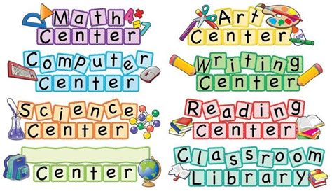 Freeprintableclassroomcentersigns Preschool Center Signs