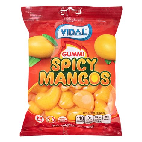 Spicy Mango Flavored Gummies Universal Yums