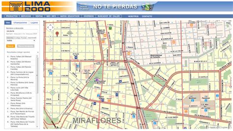 Lima 2000 Nawi Maps
