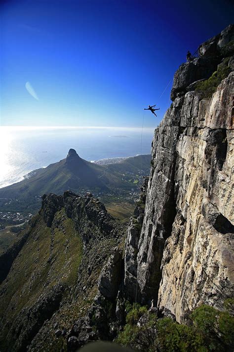 Abseil Table Mountain Abseiling Cape Town Absolute Adventures
