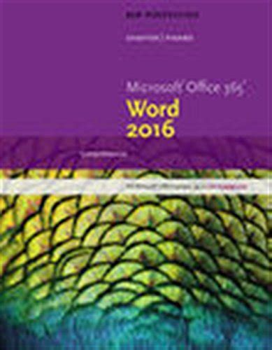 New Perspectives Microsoftoffice 365 And Word 2016 Comprehensive