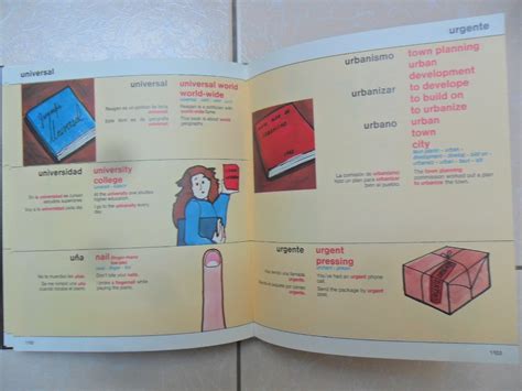 diccionario basico ilustrado español ingles mercado libre