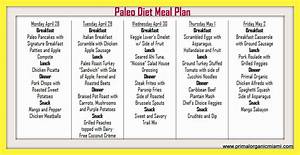 Paleo Diet Delivery Meal Plan Menu 4 48 Paleo Diet Crossfit Miami