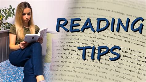 Improve Your Reading Skills Reading Tips Youtube