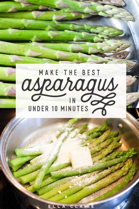 The Best Asparagus In Under 10 Minutes Recipe Easy