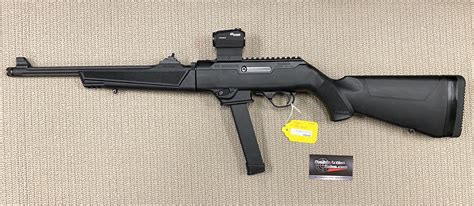 Ruger Pc Carbine 16in Bbl 9mm Used Double Action Indoor Shooting
