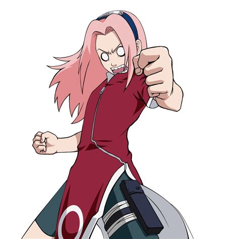 Sakura Haruno Naruto In Season 1 Long Hair Personajes De Anime