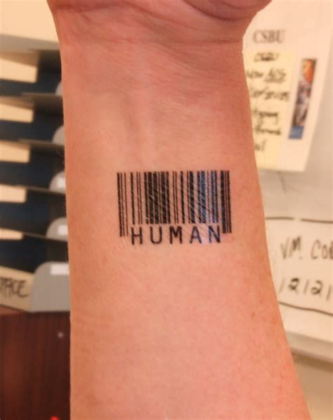 27 Barcode Tattoo Images Pictures And Ideas
