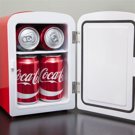 Coca Cola 6 Can Acdc Personal Mini Coolermini Fridge 42 Quarts4