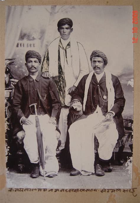 Vintage Photograph Of Marwari Marchant Group Old Indian Photos